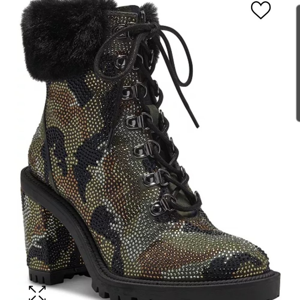 Jessica Simpson Fluffy Furry